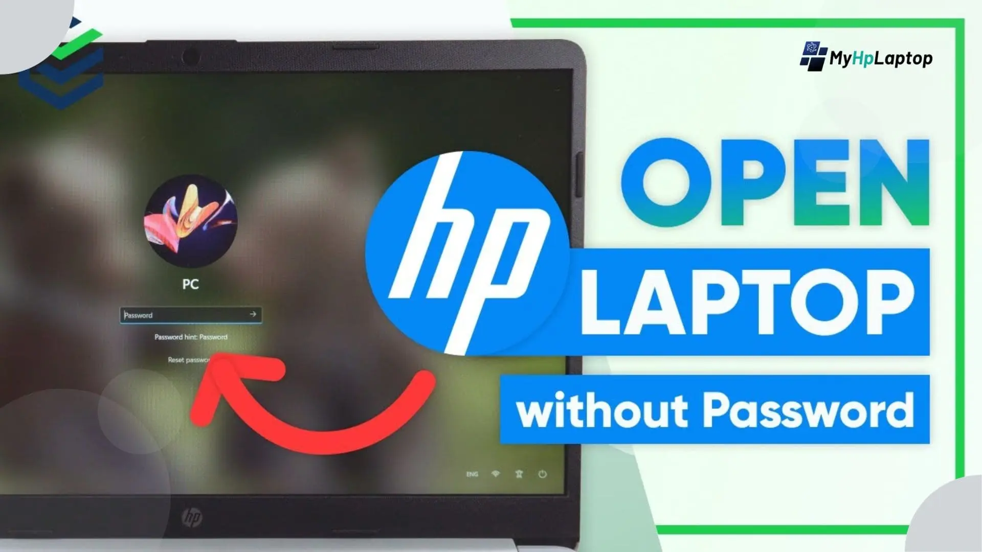 Unlock HP Laptop Forgot Password Without Disk